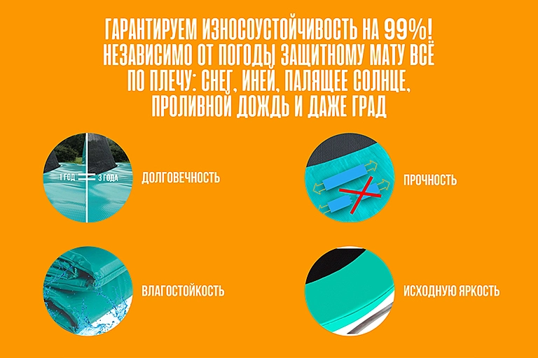 Батут Hasttings Classic Green (3,66 м)