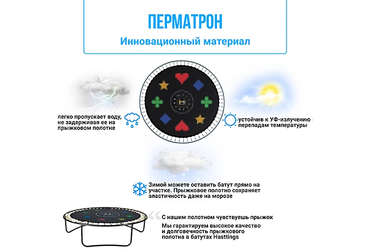 Батут Hasttings Air Game Basketball (2,44 м)