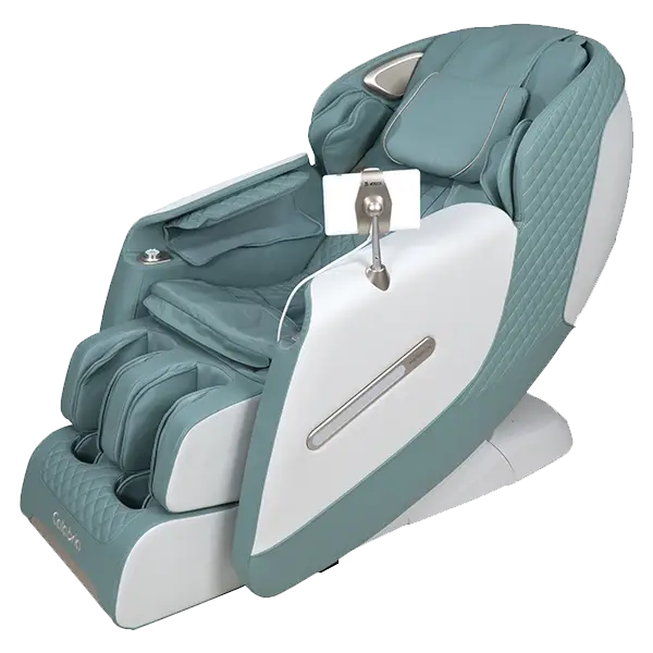 Массажное кресло Meridien Calabria (White + Green) 