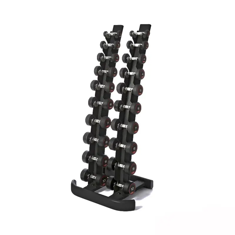 Гантельная стойка вертикальная на 10 пар Pangolin Fitness DR138 Гантельная стойка вертикальная на 10 пар Pangolin Fitness DR138