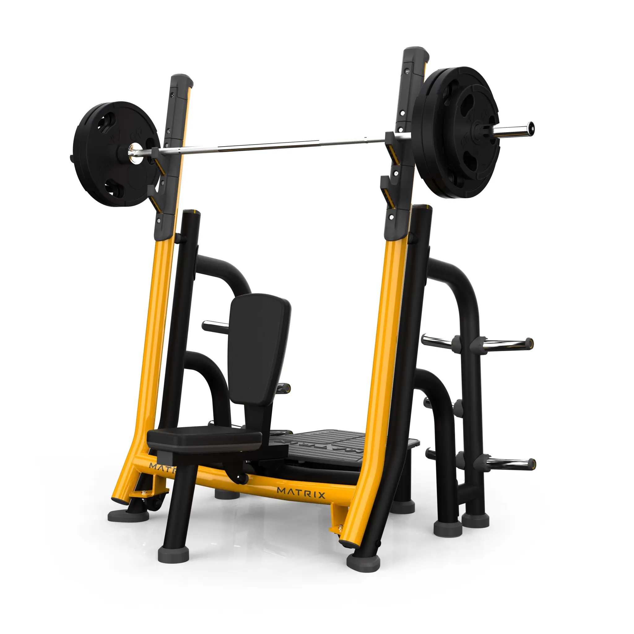 Олимпийская скамья для жима на плечи с доводчиком Matrix Magnum 