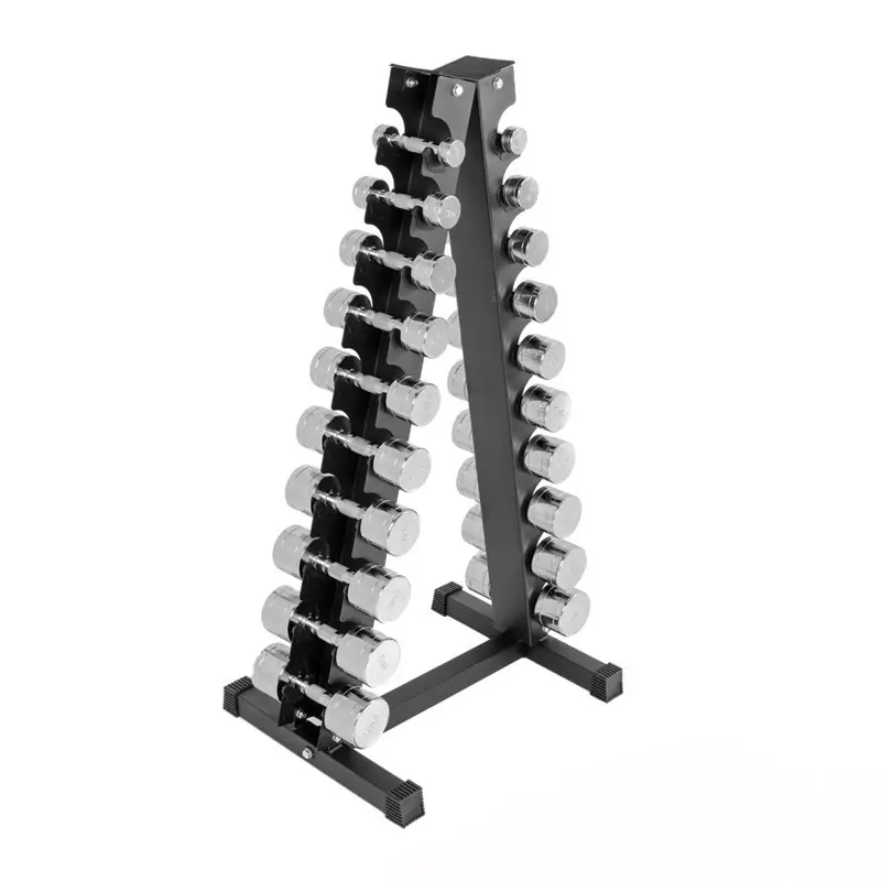 Гантельная стойка "елочка" на 10 пар Pangolin Fitness DR108 Гантельная стойка "елочка" на 10 пар Pangolin Fitness DR108