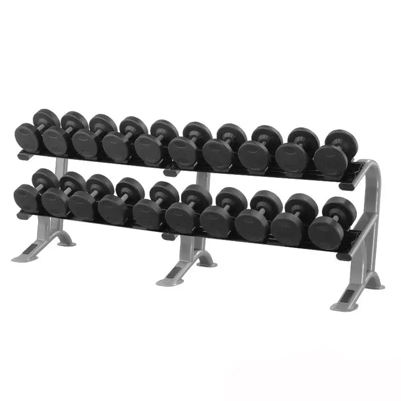 Гантельная стойка горизонтальная на 10 пар Pangolin Fitness DR121 Гантельная стойка горизонтальная на 10 пар Pangolin Fitness DR121