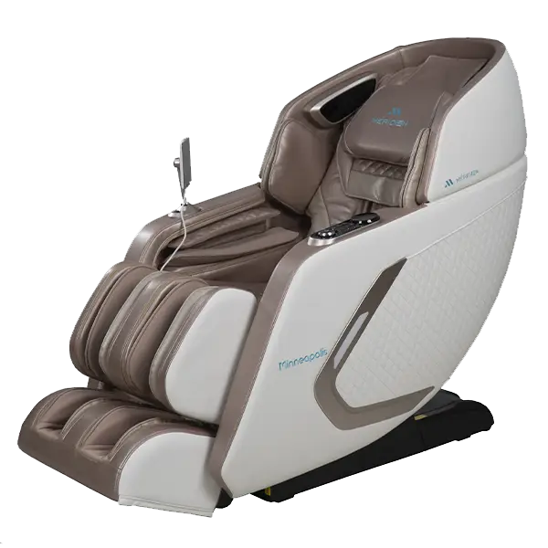 Массажное кресло Meridien Minneapolis (Pink + White) 