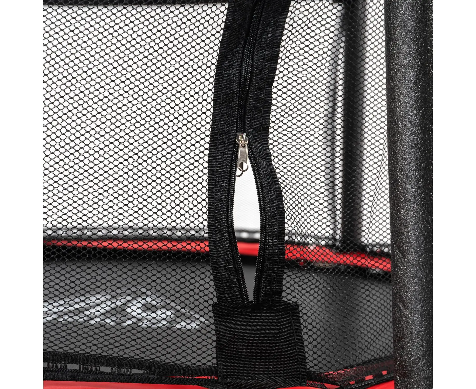 Батут DFC JUMP KIDS 55'' красный с желто-синими стойками