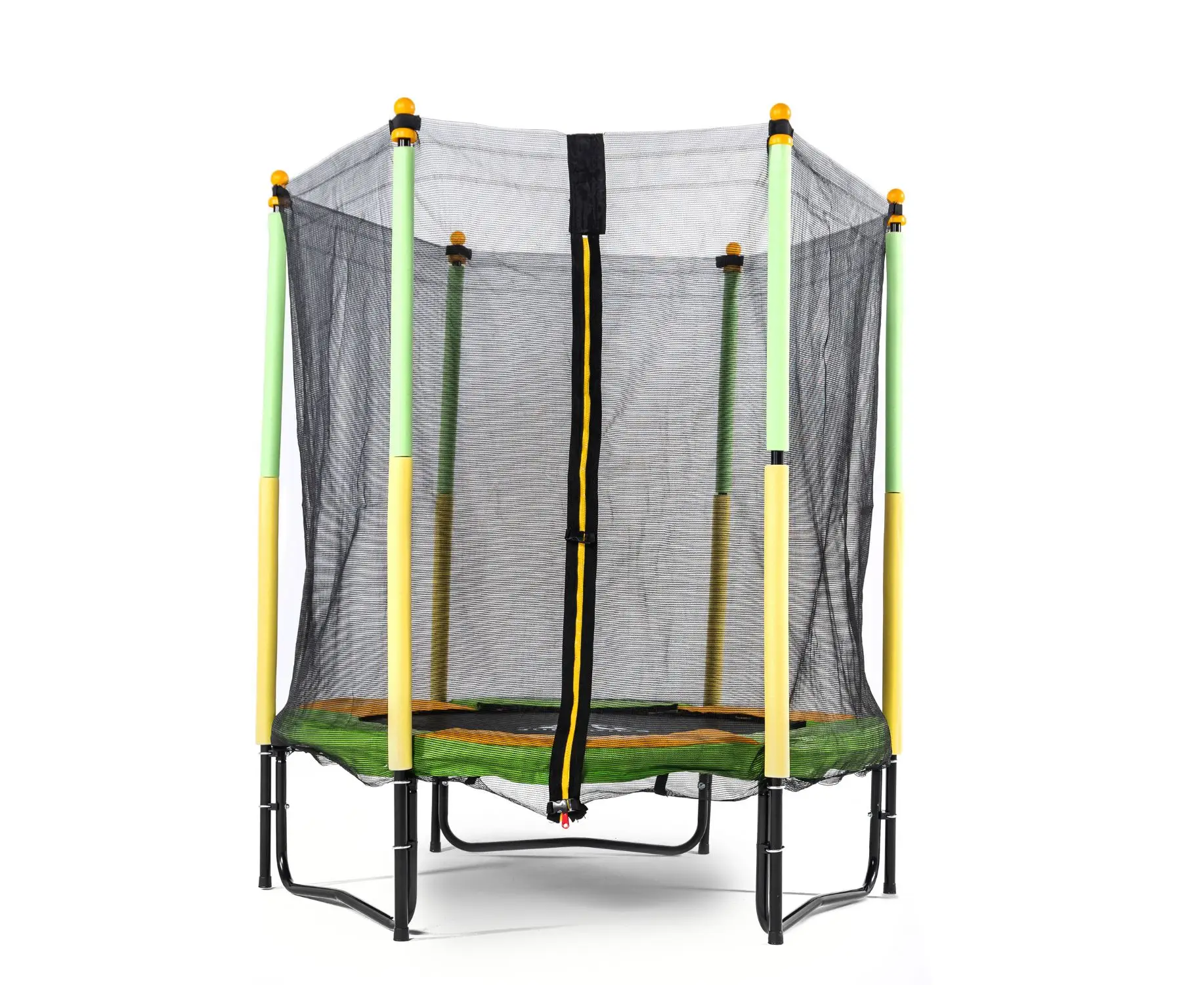 Батут DFC JUMP KIDS 55" зелено-желтый