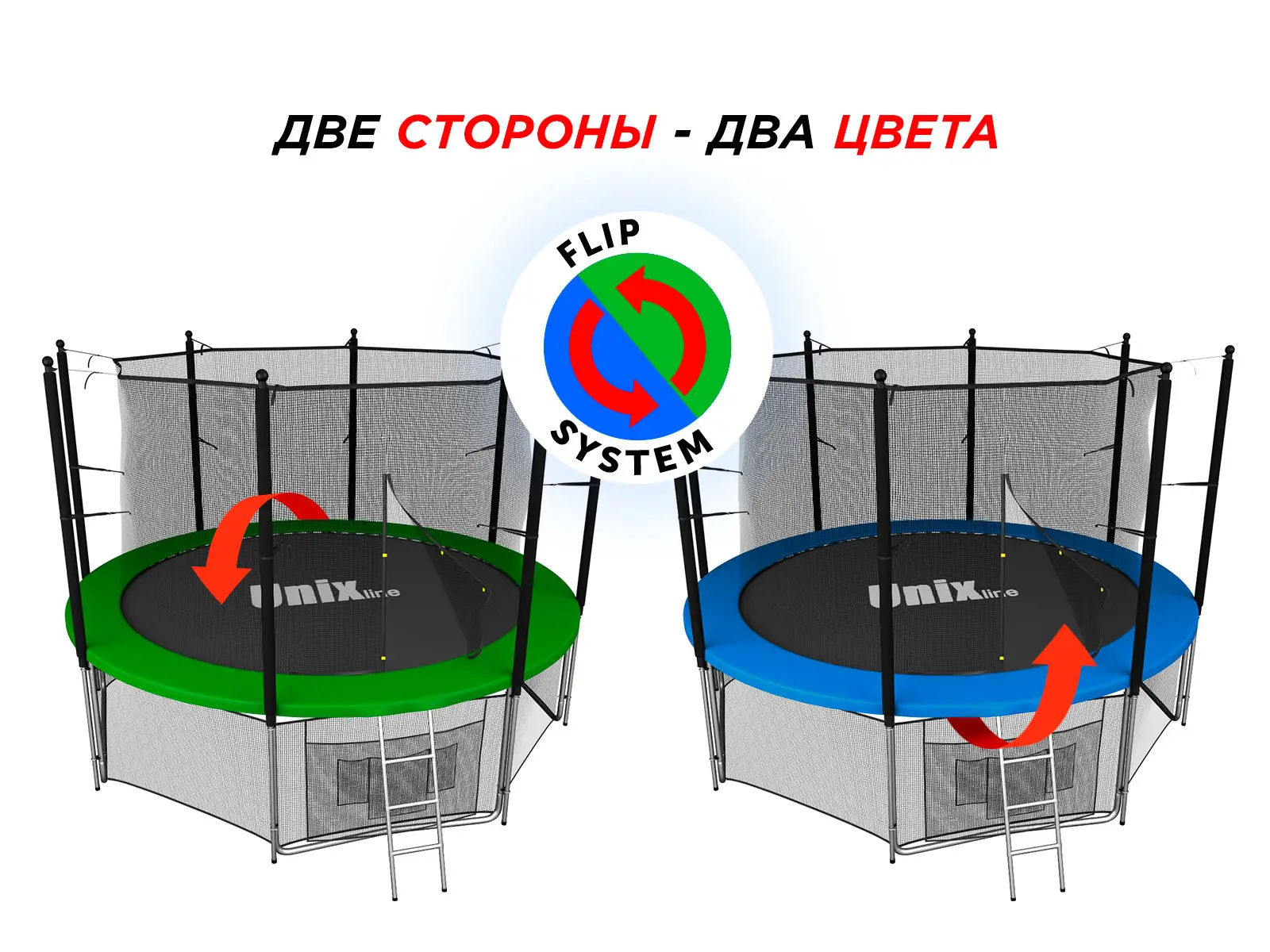 Батут UNIX Line Classic 6 ft (inside)